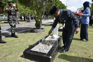 Peringatan Hari Pahlawan di Bengkalis Khidmat